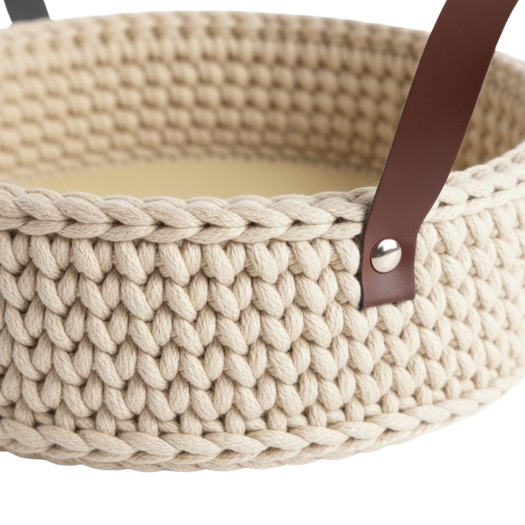 Stylish Woven Tray for Eco-Friendly Storage